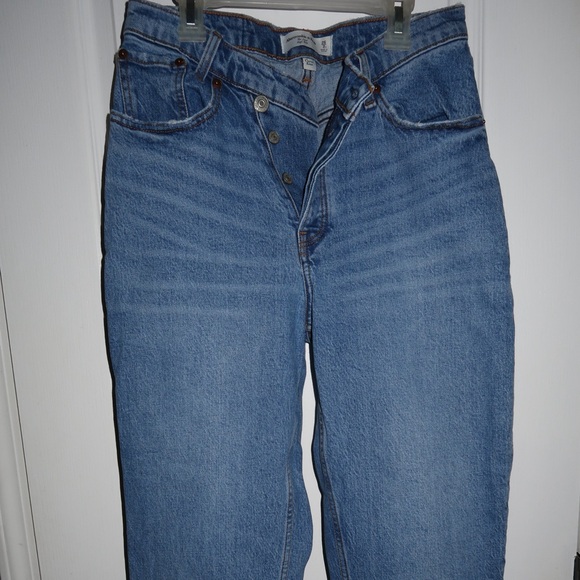 Abercrombie & Fitch Denim - Abercrombie & Fitch The Dad High Rise Jeans